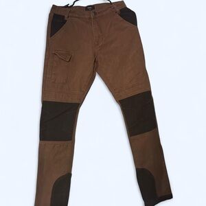 Forever 21 Men's Cargo Pants in Brown and Black